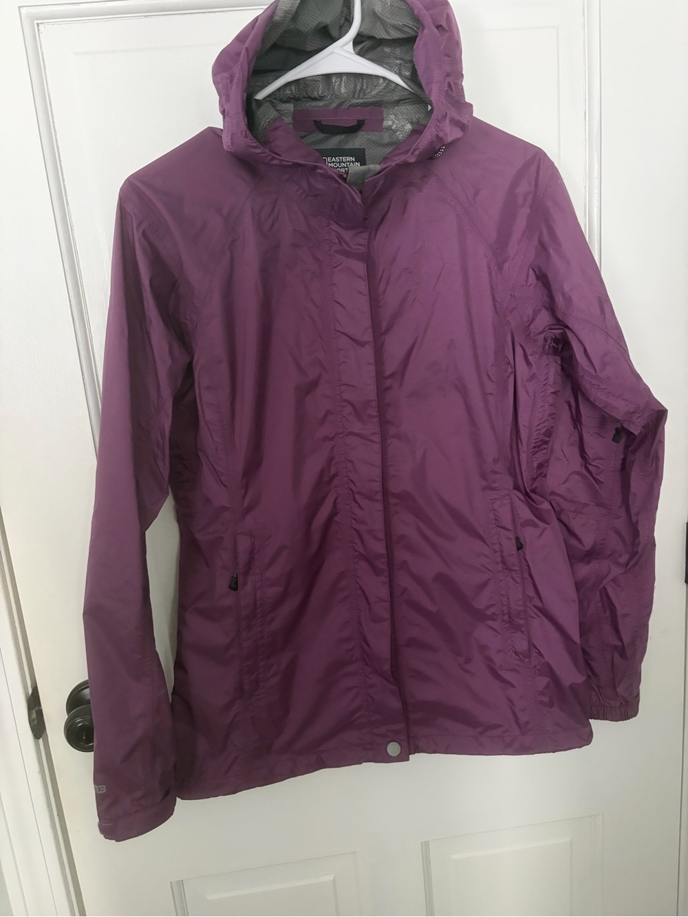 Eastern Mountain Sport women’s system 3 rain jacket shell purple size small